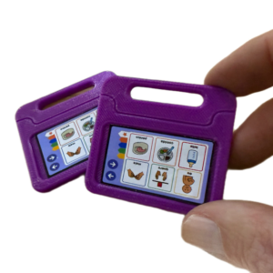 Mini tablet para bonecas Barbie